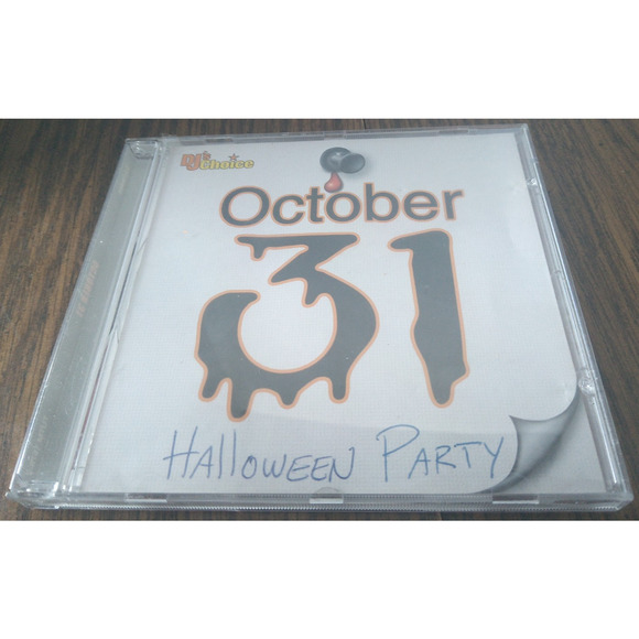 DJs Choice-October 31 Halloween Party CD (2003 Turn Up The Music Inc.) - Picture 1 of 4
